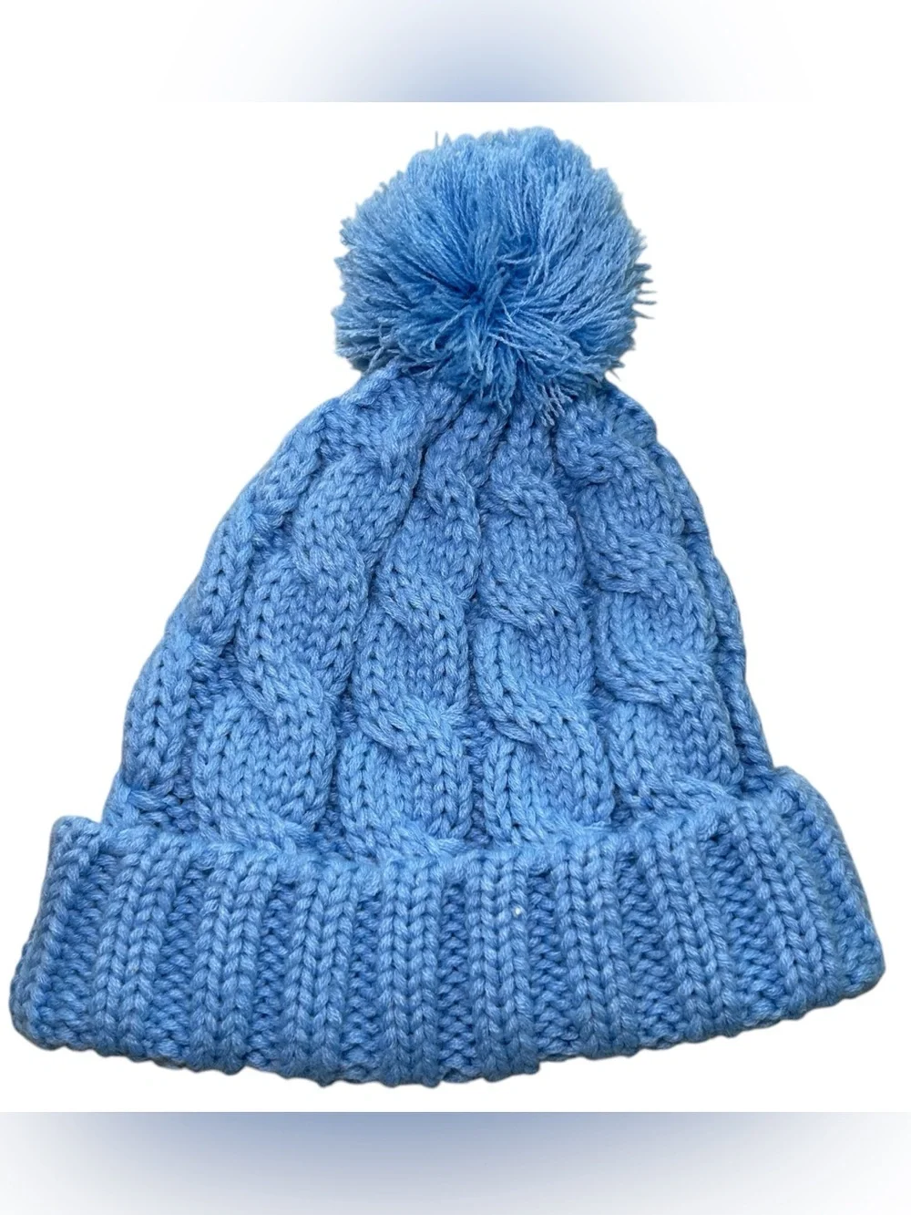 UNC North Carolina Tar Heels Captivating Headwear Cuffed Knit Pom Beanie Blue OS